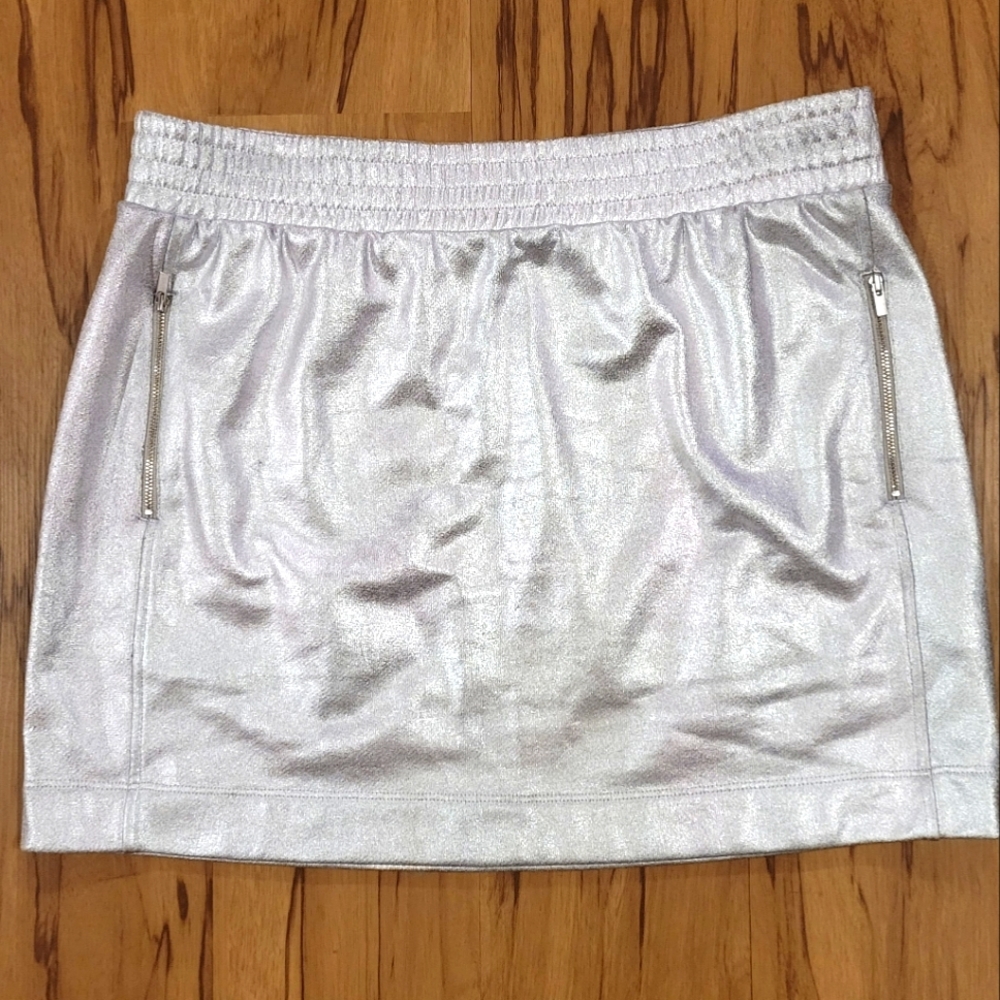Banana Republic Metallic Mini Skirt Size 10